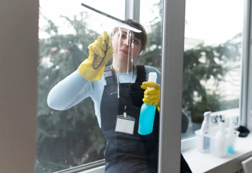 Nettoyage de vitres intérieures et extérieures à Bayet